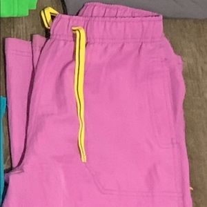 Light plum wonder wink scrubs